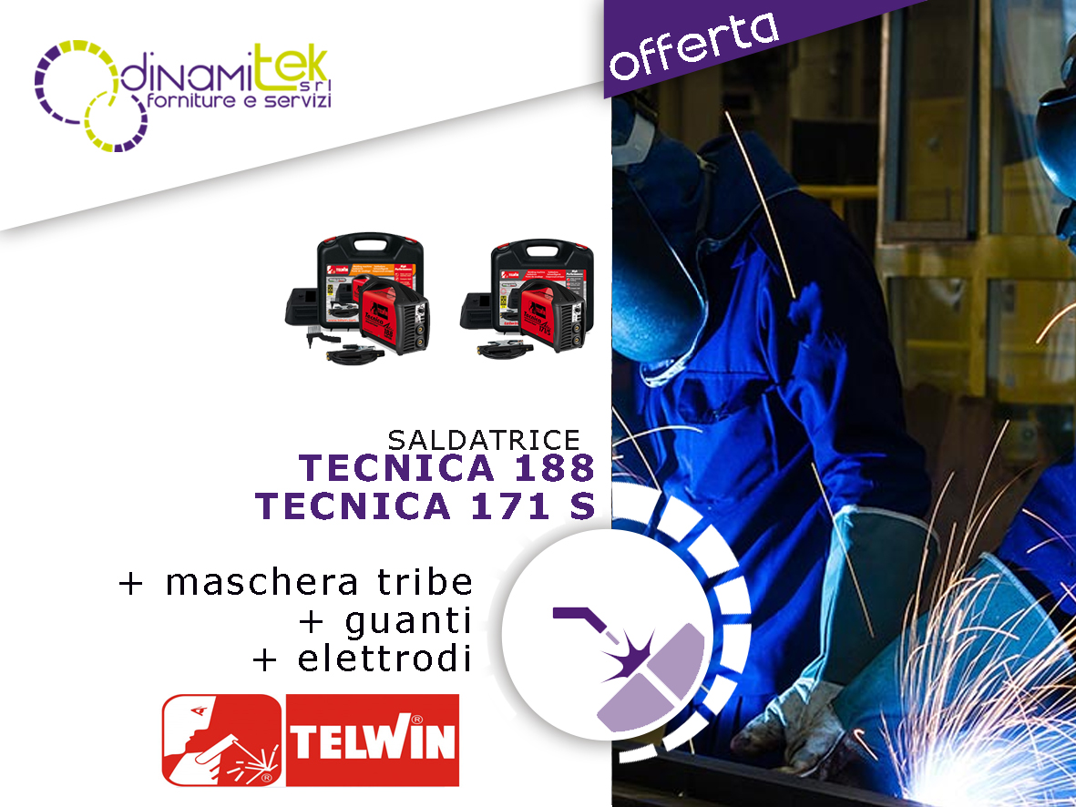 SOLDADURA POR ELECTRODO O TIG, CON DINAMITEK TENDRÁS AMBAS.