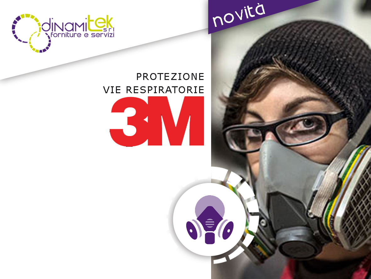 DINAMITEK PRESENTA LA GUIDA SULLA SCELTA DEL RESPIRATORE FACCIALE SPECIFICA PER CAMPO DI APPLICAZIONE