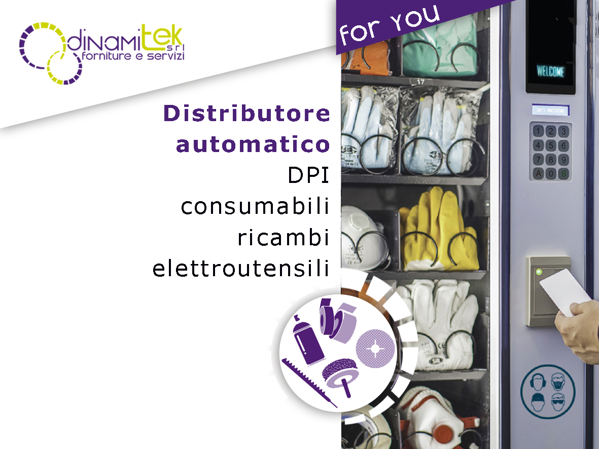 COME OTTIMIZZARE LA DISTRIBUZIONE DI DPI E MATERIALE DI CONSUMO CON DINAMITEK