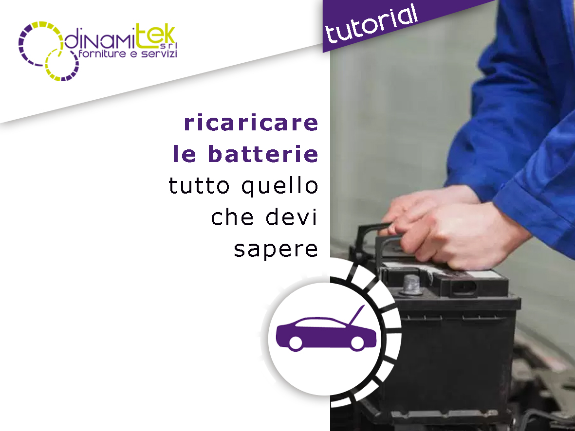 COME RICARICARE UNA BATTERIA E AVVIARE UN VEICOLO CON DINAMITEK