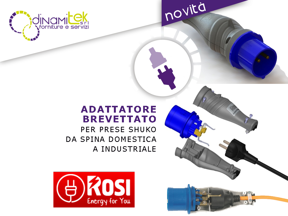 DINAMITEK RISOLVE I PROBLEMI DELLE SPINE SCHUKO NEGLI AMBIENTI INDUSTRIALI