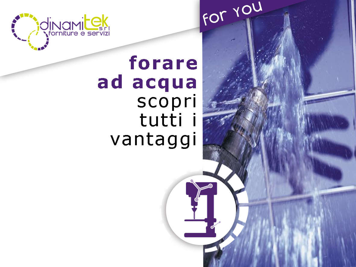 FORARE AD ACQUA SCOPRI TUTTI I VANTAGGI DI QUESTA TECNICA CON DINAMITEK