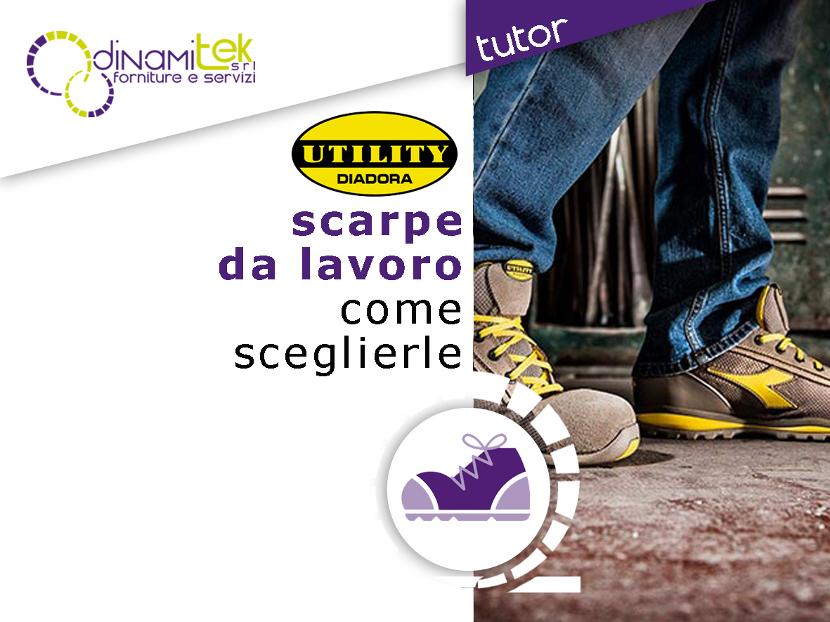 DINAMITEK PRESENTA LA GAMMA DI CALZATURE DA LAVORO DIADORA UTILITY