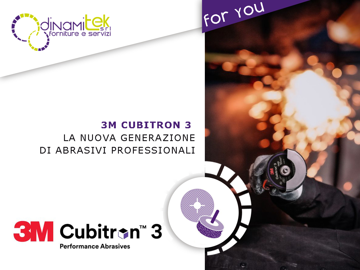 3M CUBITRON 3: LA NUOVA GENERAZIONE DI ABRASIVI PROFESSIONALI 