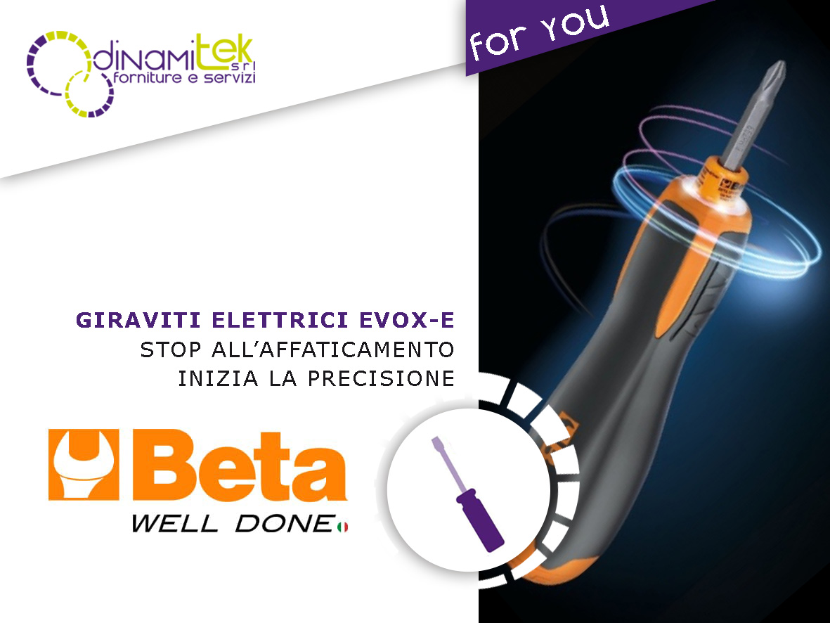  MEGLIO SACRIFICARE IL POLSO O LA PAZIENZA? PASSA A BETA EVOX-E E SMETTI DI SCEGLIERE!