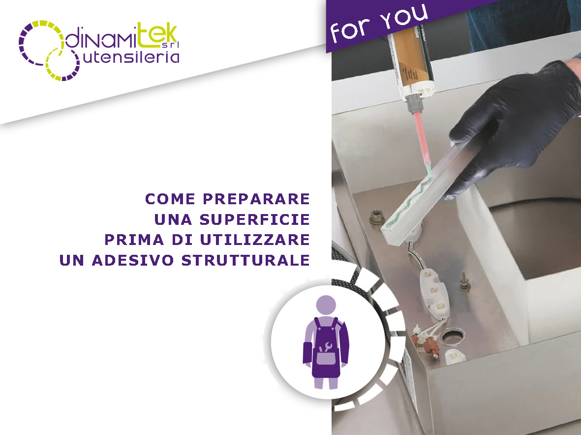 COME PREPARARE CORRETTAMENTE UNA SUPERFICIE PRIMA DI UTILIZZARE UN ADESIVO STRUTTURALE