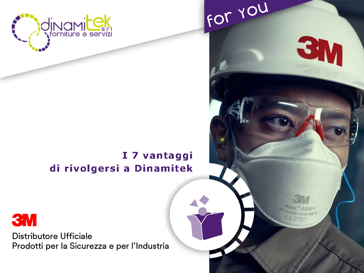 DINAMITEK È DISTRIBUTORE AUTORIZZATO 3M